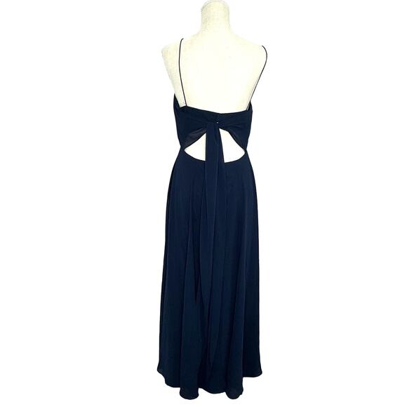 Jenny Yoo Kiara Dress‎ Navy Blue - Picture 2 of 12